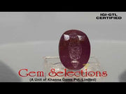 5.11 Ratti Natural New Burma Ruby with Govt. Lab Certificate-(4551)